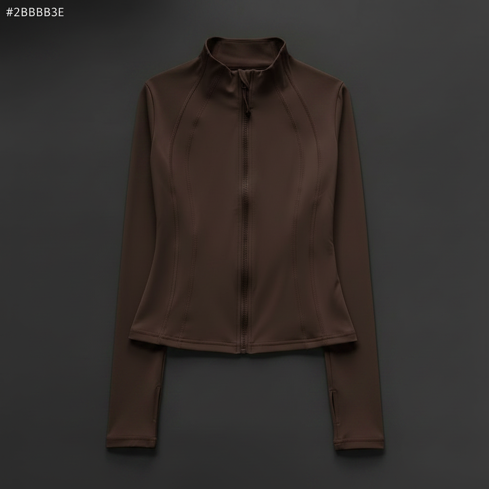 Chaqueta Marrón Oscuro Premium - Fondo #2B2B2E