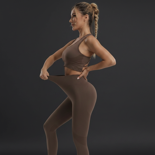 Conjunto Deportivo Marrón - Fondo Antracita - Forza Wear